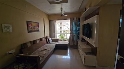 Living Room Image of 670 Sq.ft 1 BHK Apartment / Flat for sale in Ulwe Navi Mumbai for Rs. 6800000