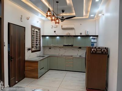 Kitchen Image of 2250 Sq.ft 3 BHK Independent House for sale in Barkhurdarpur Lucknow for Rs. 7700000