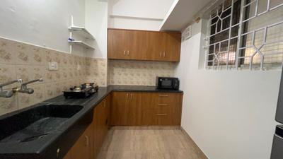 Kitchen Image of 1200 Sq.ft 2 BHK Apartment / Flat for rent in Indira Nagar Bengaluru for Rs. 52000