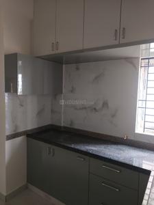 Kitchen Image of 1350 Sq.ft 3 BHK Apartment / Flat for rent in Kaval Bairasandra Bengaluru for Rs. 20000