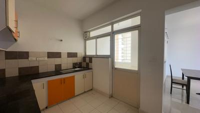 Kitchen Image of 1600 Sq.ft 3 BHK Apartment / Flat for rent in Ajmera Green Acres, Kalena Agrahara Bengaluru for Rs. 50000