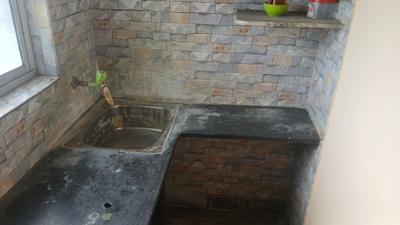 Kitchen Image of 390 Sq.ft 1 RK Apartment / Flat for rent in Keshtopur Kolkata for Rs. 5997