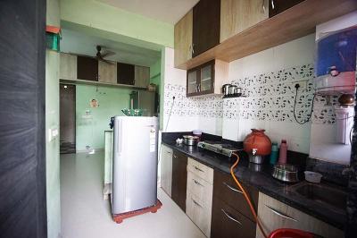 Kitchen Image of 370 Sq.ft 1 BHK Apartment / Flat for sale in Ramol Ahmedabad for Rs. 1050000