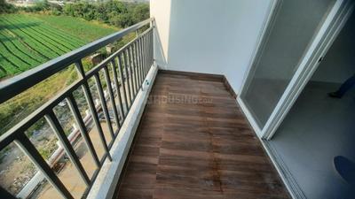 Balcony Image of 650 Sq.ft 1 BHK Apartment / Flat for sale in Platinum Park, Maan Pune for Rs. 4700000