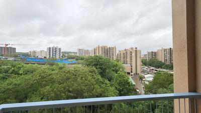 Balcony Image of 720 Sq.ft 2 BHK Apartment / Flat for sale in Bhukum Pune for Rs. 4600000
