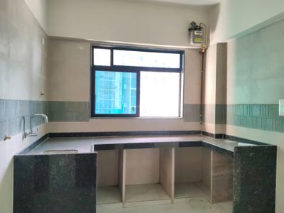 Kitchen Image of 350 Sq.ft 1 BHK Apartment / Flat for rent in Crown Lodha Quality Home Tower 2, Thane West Thane for Rs. 35000
