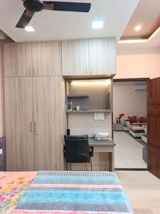 Bedroom Image of 2070 Sq.ft 3 BHK Apartment / Flat for rent in Purple Melodia, Vaishali Nagar Jaipur for Rs. 65000