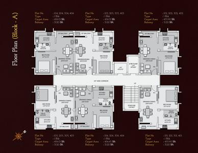 Image of 737 Sq.ft 1 BHK Apartment / Flat for sale in Balianta, Bhubaneswar for Rs. 3700000