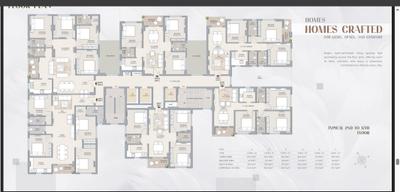 Image of 1300 Sq.ft 3 BHK Apartment / Flat for sale in The 96, Lake Town, Kolkata for Rs. 8800000