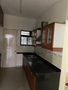 Kitchen Image of 950 Sq.ft 2 BHK Apartment / Flat for rent in Magarpatta Iris, Magarpatta City Pune for Rs. 39000