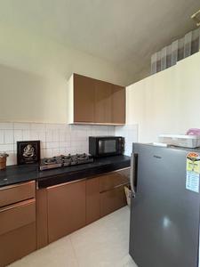 Kitchen Image of 1200 Sq.ft 2 BHK Apartment / Flat for rent in Jalvayu Defence Enclave, Kharghar Navi Mumbai for Rs. 55000