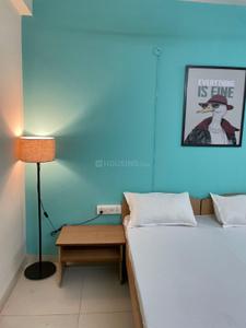 Bedroom Image of 280 Sq.ft 1 BHK Studio for rent in Vijay Nagar Indore for Rs. 13000