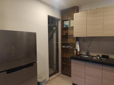 Kitchen Image of 500 Sq.ft 1 BHK Apartment / Flat for rent in Omkar Vive, Kurla West Mumbai for Rs. 64999
