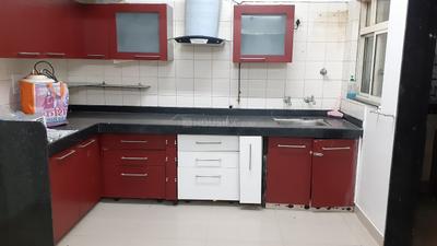 Kitchen Image of 1300 Sq.ft 3 BHK Apartment / Flat for sale in BU Bhandari Everglade, Kharadi Pune for Rs. 12500000
