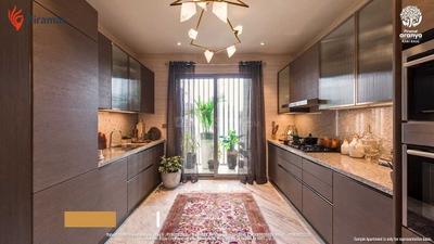 Kitchen Image of 1030 Sq.ft 3 BHK Apartment / Flat for sale in Piramal Aranya, Byculla Mumbai for Rs. 47000000