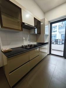 Kitchen Image of 2400 Sq.ft 3 BHK Builder Floor for rent in South City Floors 1, Sector 41 Gurgaon for Rs. 70000