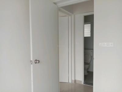 Bedroom Image of 690 Sq.ft 3 BHK Apartment / Flat for rent in Shapoorji Pallonji Shukhobrishti, New Town Kolkata for Rs. 18000