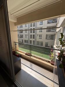 Balcony Image of 1350 Sq.ft 3 BHK Apartment / Flat for sale in Surbacon Cedar, Electronic City Bengaluru for Rs. 12500000