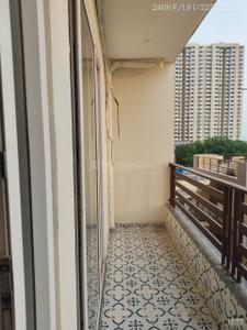 Balcony Image of 830 Sq.ft 2 BHK Independent House for rent in Sector 69 Gurgaon for Rs. 30000