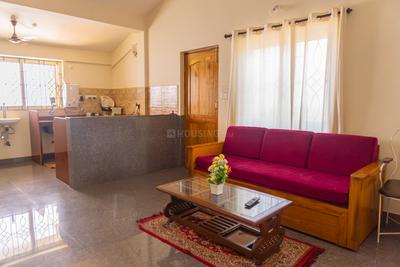Hall Image of 800 Sq.ft 1 BHK Apartment / Flat for rent in Vagator Goa for Rs. 30000