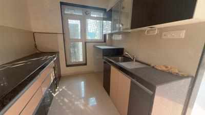 Kitchen Image of 1200 Sq.ft 2 BHK Apartment / Flat for rent in L And T Seawoods Residences, Seawoods Navi Mumbai for Rs. 78000