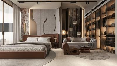 Bedroom Image of 710 Sq.ft 1 BHK Apartment / Flat for sale in Downtown Jabel Ali Dubai for Rs. 32178257
