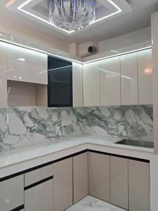 Kitchen Image of 810 Sq.ft 3 BHK Builder Floor for sale in Dwarka Mor New Delhi for Rs. 4500000