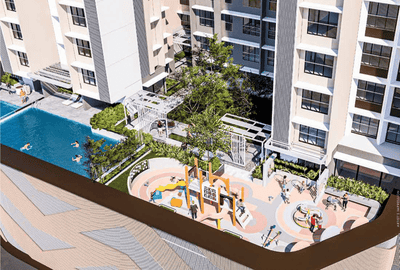 Image of 670 Sq.ft 2 BHK Apartment / Flat for sale in Sahakar Shree Ram Krishna Garden, Mira Road East, Mira Bhayandar for Rs. 9900000