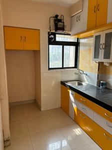 Kitchen Image of 610 Sq.ft 1 BHK Apartment / Flat for rent in Aakar Residency, Hiranandani Estate Thane for Rs. 24999