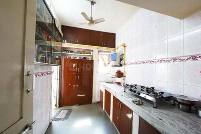 Kitchen Image of 855 Sq.ft 2 BHK Apartment / Flat for sale in Satellite Ahmedabad for Rs. 5500000
