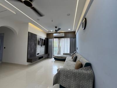 Hall Image of 1750 Sq.ft 3 BHK Apartment / Flat for rent in Pacifica North Enclave, Vaishno Devi Circle Ahmedabad for Rs. 38000