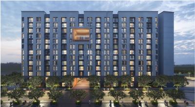 Image of 585 Sq.ft 1 BHK Apartment / Flat for sale in Dombivli West, Thane for Rs. 3500000