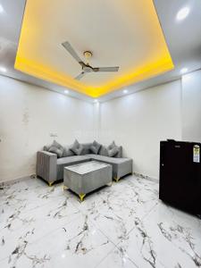 Bedroom Image of 470 Sq.ft 1 BHK Builder Floor for rent in Saket New Delhi for Rs. 15000