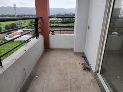 Balcony Image of 1200 Sq.ft 3 BHK Apartment / Flat for rent in Ranjeet Platinum Park Phase I, Undri Pune for Rs. 20000