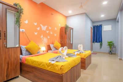 Bedroom Image of 300 Sq.ft 1 RK Apartment / Flat for rent in Madhapur Hyderabad for Rs. 15000