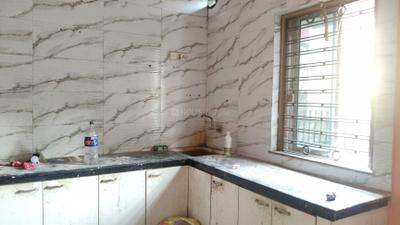 Kitchen Image of 1200 Sq.ft 3 BHK Apartment / Flat for rent in Pancha Sayar Kolkata for Rs. 18000