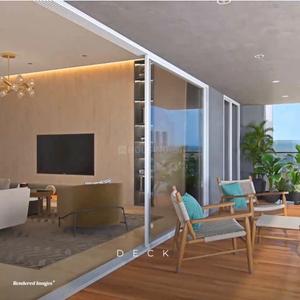 Balcony Image of 2357 Sq.ft 4 BHK Apartment / Flat for sale in Aanya Crystal Antras, Thane West Thane for Rs. 44000000