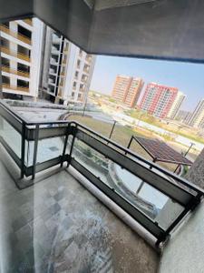 Balcony Image of 1683 Sq.ft 3 BHK Apartment / Flat for sale in Ashwamegh Elite, Sargasan Gandhinagar for Rs. 7500000
