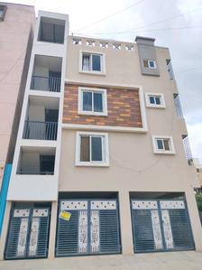 Building Image of 600 Sq.ft 1 BHK Builder Floor for rent in Singasandra Bengaluru for Rs. 16000