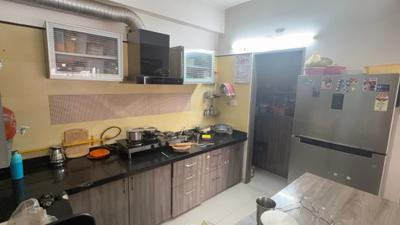 Kitchen Image of 2025 Sq.ft 3 BHK Apartment / Flat for sale in Siddhi Aarohi Crest, South Bopal Ahmedabad for Rs. 13500000