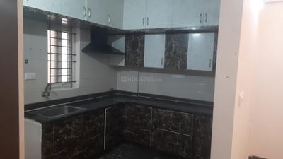 Kitchen Image of 1200 Sq.ft 3 BHK Builder Floor for rent in Kaval Bairasandra Bengaluru for Rs. 35000