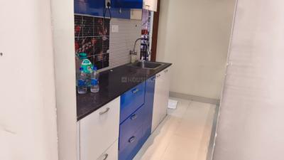 Kitchen Image of 790 Sq.ft 2 BHK Apartment / Flat for rent in DTC Southern Heights, Joka Kolkata for Rs. 19000