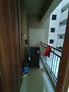 Balcony Image of 1200 Sq.ft 2 BHK Apartment / Flat for rent in Prozone Palms, Somalwada Nagpur for Rs. 30000
