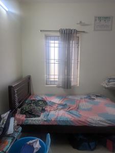 Bedroom Image of 1028 Sq.ft 3 BHK Apartment / Flat for rent in Sholinganallur Chennai for Rs. 35000
