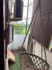 Balcony Image of 1500 Sq.ft 3 BHK Apartment / Flat for rent in Nirman Nagar Jaipur for Rs. 33000