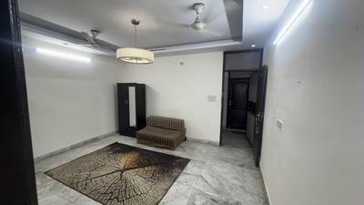 Living Room Image of 548 Sq.ft 1 BHK Independent House for rent in Patel Nagar New Delhi for Rs. 17000