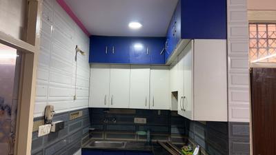 Kitchen Image of 450 Sq.ft 2 BHK Builder Floor for sale in Mandawali New Delhi for Rs. 3800000
