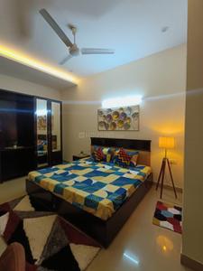 Bedroom Image of 420 Sq.ft 1 RK Builder Floor for rent in Sector 52 Gurgaon for Rs. 20500