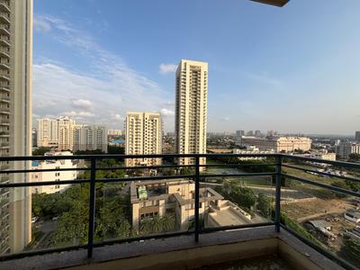 Balcony Image of 1818 Sq.ft 3 BHK Apartment / Flat for rent in DLF The Primus, Sector 82A Gurgaon for Rs. 56000