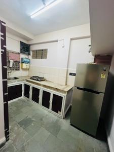 Kitchen Image of 1000 Sq.ft 2 BHK Apartment / Flat for rent in Manorama Ganj Indore for Rs. 25000